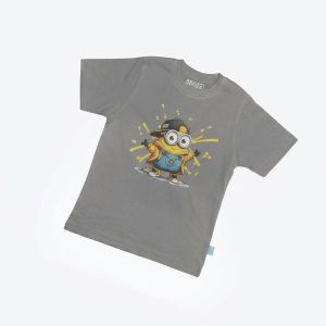 Kaos Minion - warna Abu-abu